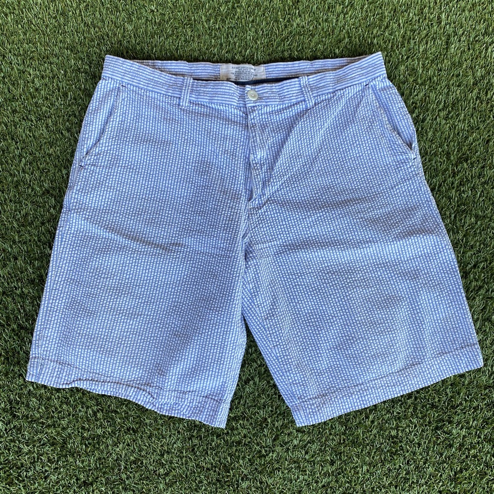 Men’s seersucker shorts